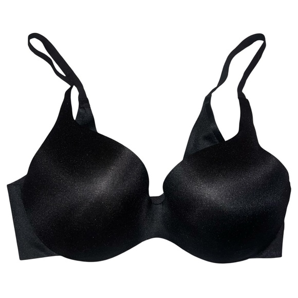 Victoria's Secret Other - EUC Victoria's Secret Lined Demi Bra Smooth Black 34D Basic Normcore Comfortable